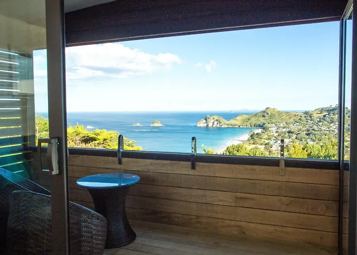 Cathedral Cove And Sunrise
